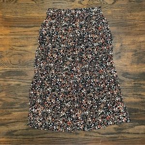 Floral MIDI Skirt - Old Navy